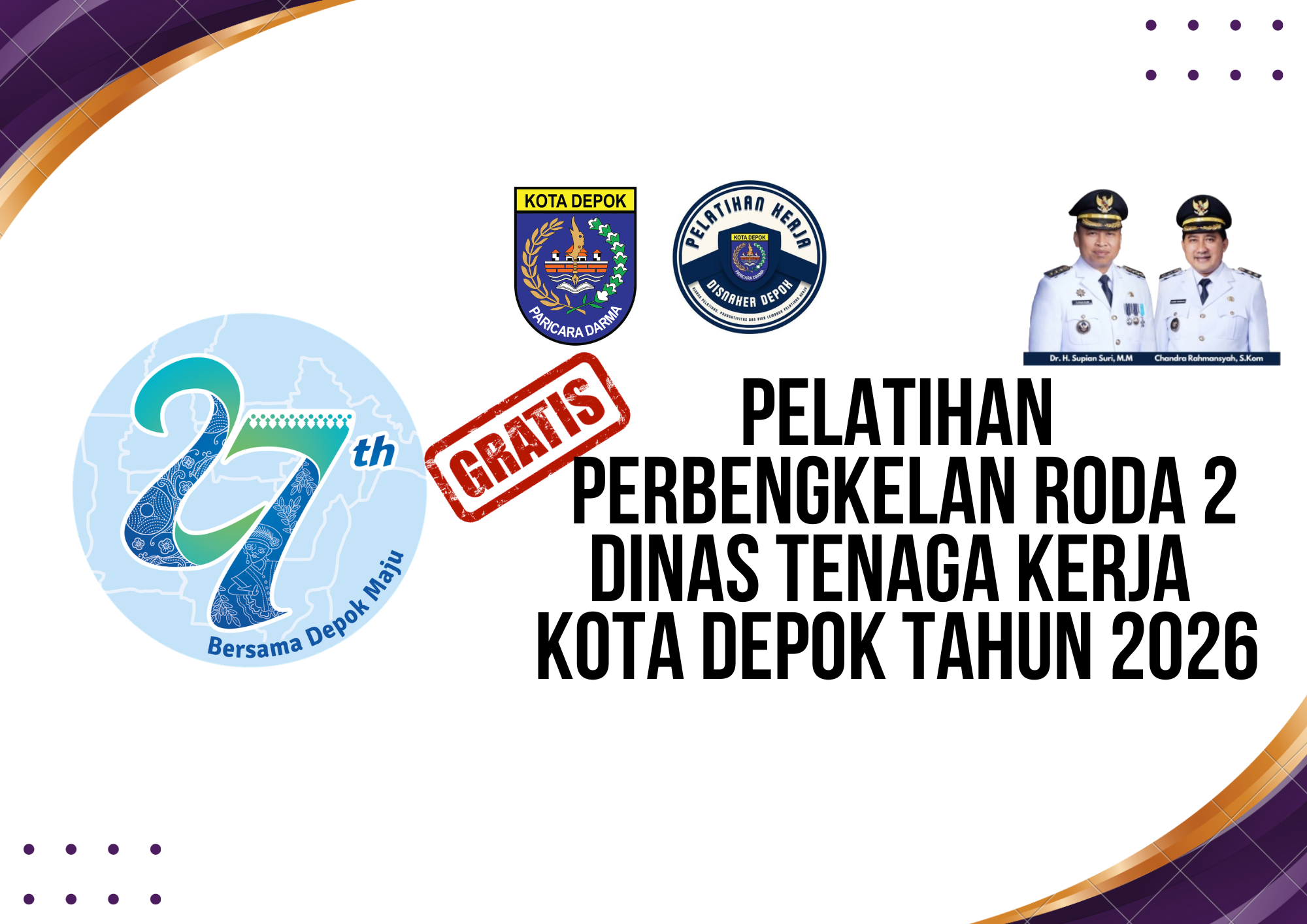 Pelatihan Perbengkelan Roda 2